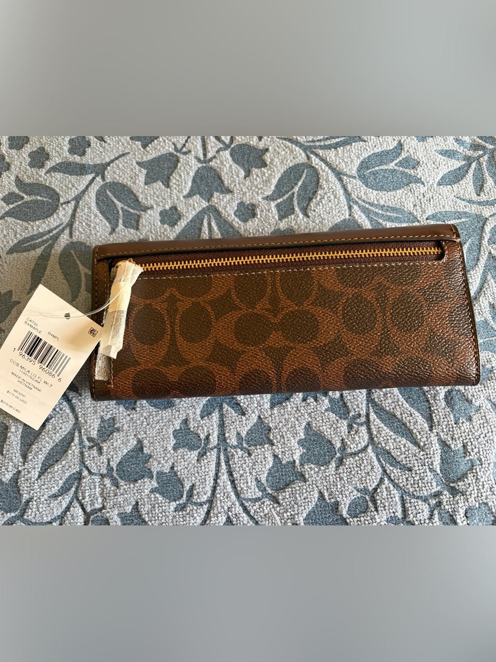 COACH MILA LONG FLAP WALLET - Picture 5 of 8
